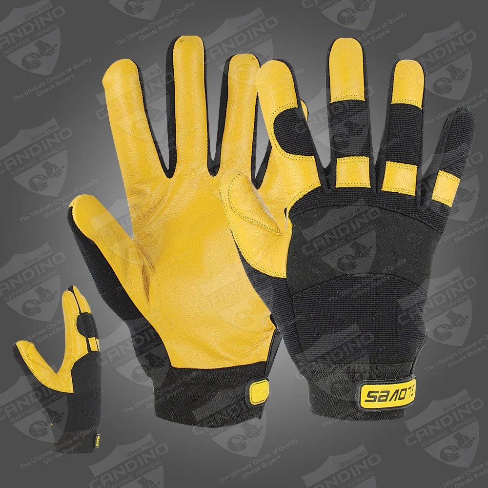 leather gloves manufacturer, industrial leather gloves supplier, mechanic gloves manufacturer, PU leather products manufacturer, safety work gloves supplier,1