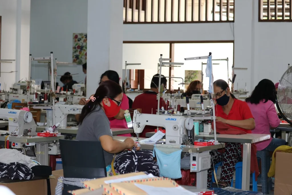 S&F Garment Manufacturer in Denpasar, Indonesia.